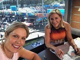 Chris McKendry on Twitter: "For those staying #UpAllNight with us  ⁦@AustralianOpen⁩ ... we say, “Hi and G'Day” ⁦@ChrissieEvert⁩ #espn2  https://t.co/zXGsLcajrm" / Twitter