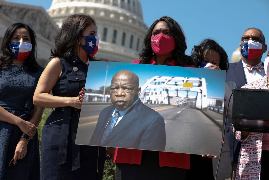 House passes John Lewis bill to bolster voting rights – Whittier Daily News