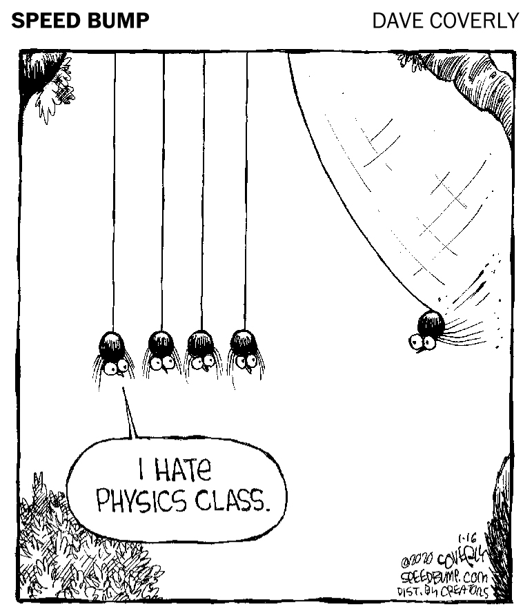 comic on physics by wescottn
