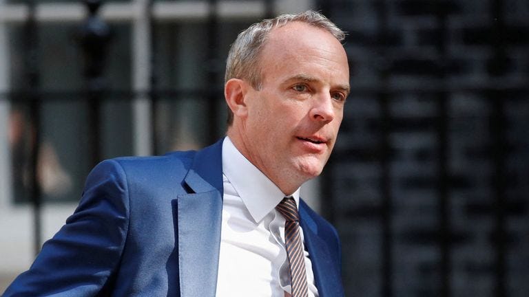 Dominic Raab under the spotlight: What has led to the deputy prime minister  being investigated | Politics News | Sky News