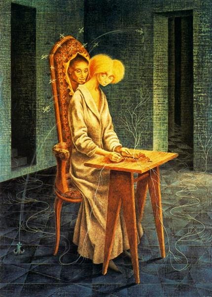 Disturbing presence, 1959 - Remedios Varo