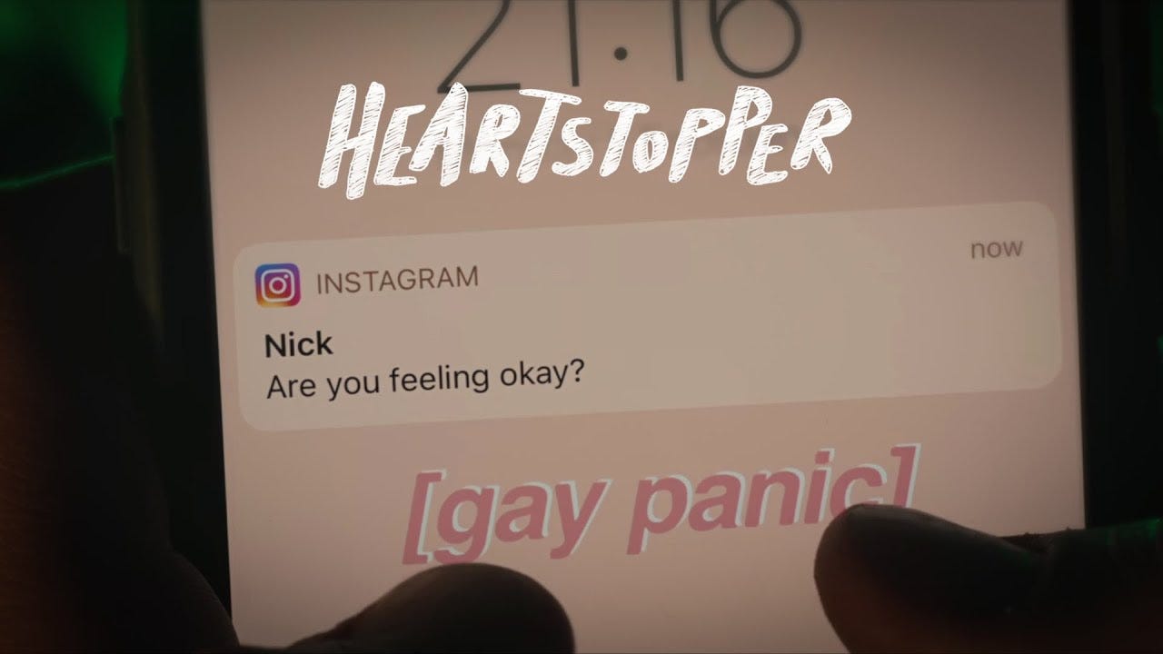 Heartstopper - Gay Panic and Charlie & Nick || Sappho by Frankie Cosmos ||  Se1:Ep2 || Netflix - YouTube