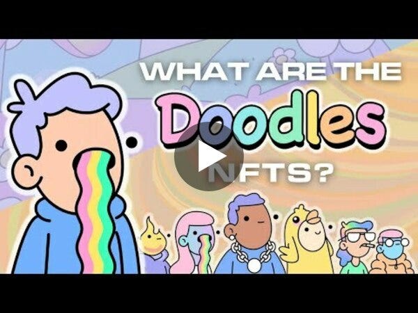 EXPLORING DOODLES NFTS - The First Mint Live