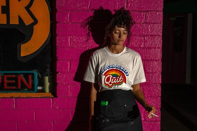 "You Can Always Quit" T-shirt