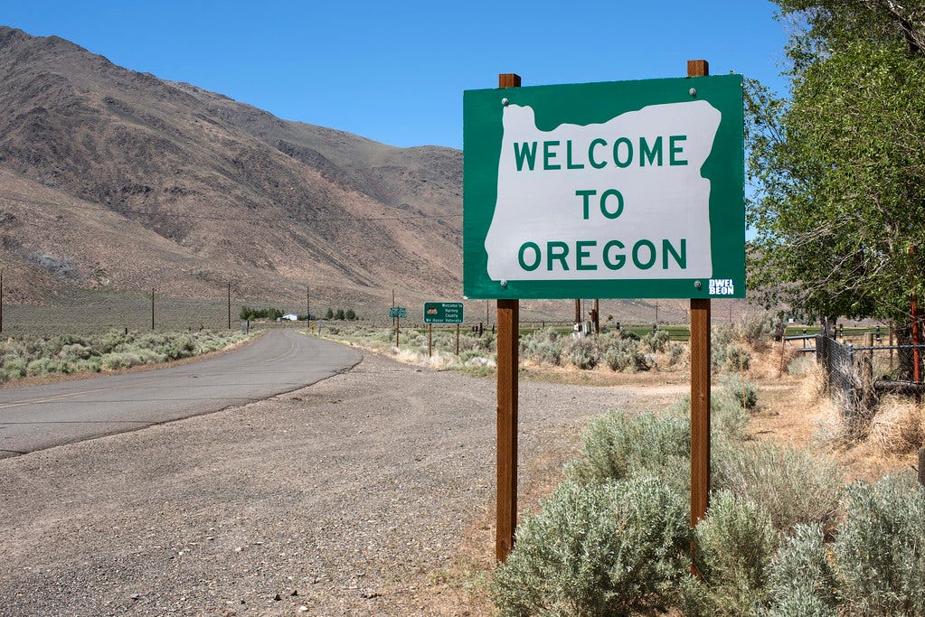 Welcome To Oregon