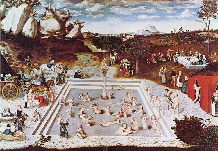 The Fountain Of Youth, 1546 - Lucas Cranach the Elder - WikiArt.org