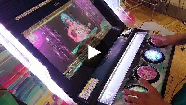 【Project DIVA Arcade】Sadistic. Music ∞ Factory (EXTREME PERFECT) F11 手元動画