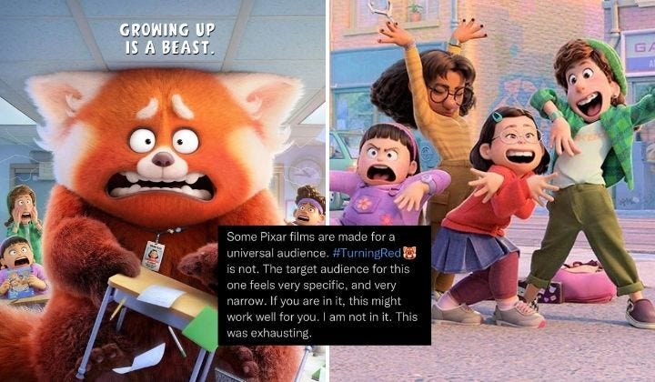 I'm Not In It And It Was Exhausting” Film Critic Bashed For 'Racist' Review  Of Pixar's Turning Red | TRP