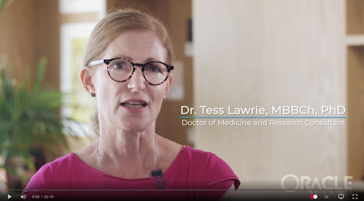 Dr. Tess Lawrie Video by Oracle Films