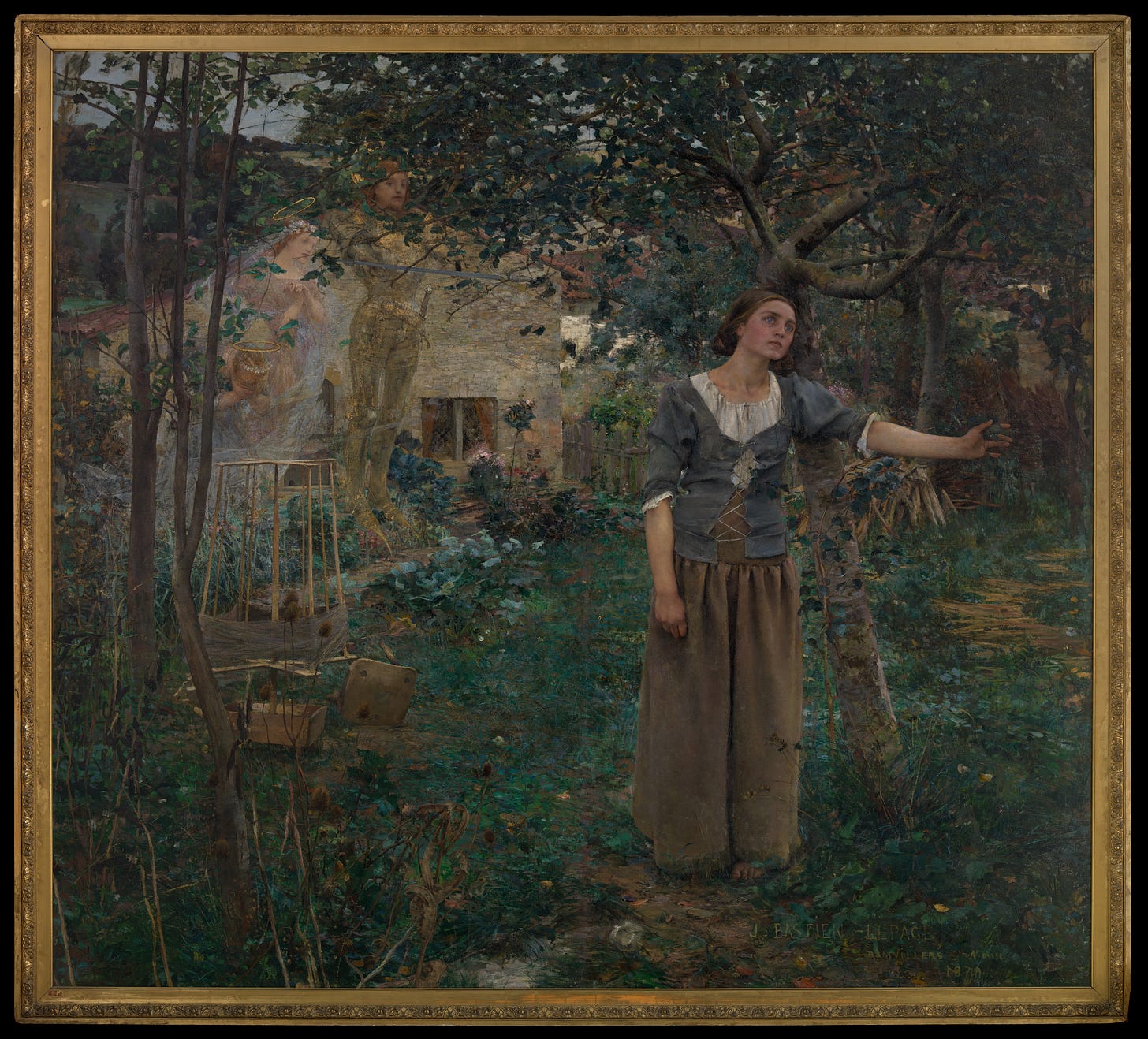 Joan of Arc, Jules Bastien-Lepage (French, Damvillers 1848–1884 Paris), Oil on canvas Joan of Arc, Jules Bastien-Lepage (French, Damvillers 1848–1884 Paris), Oil on canvas