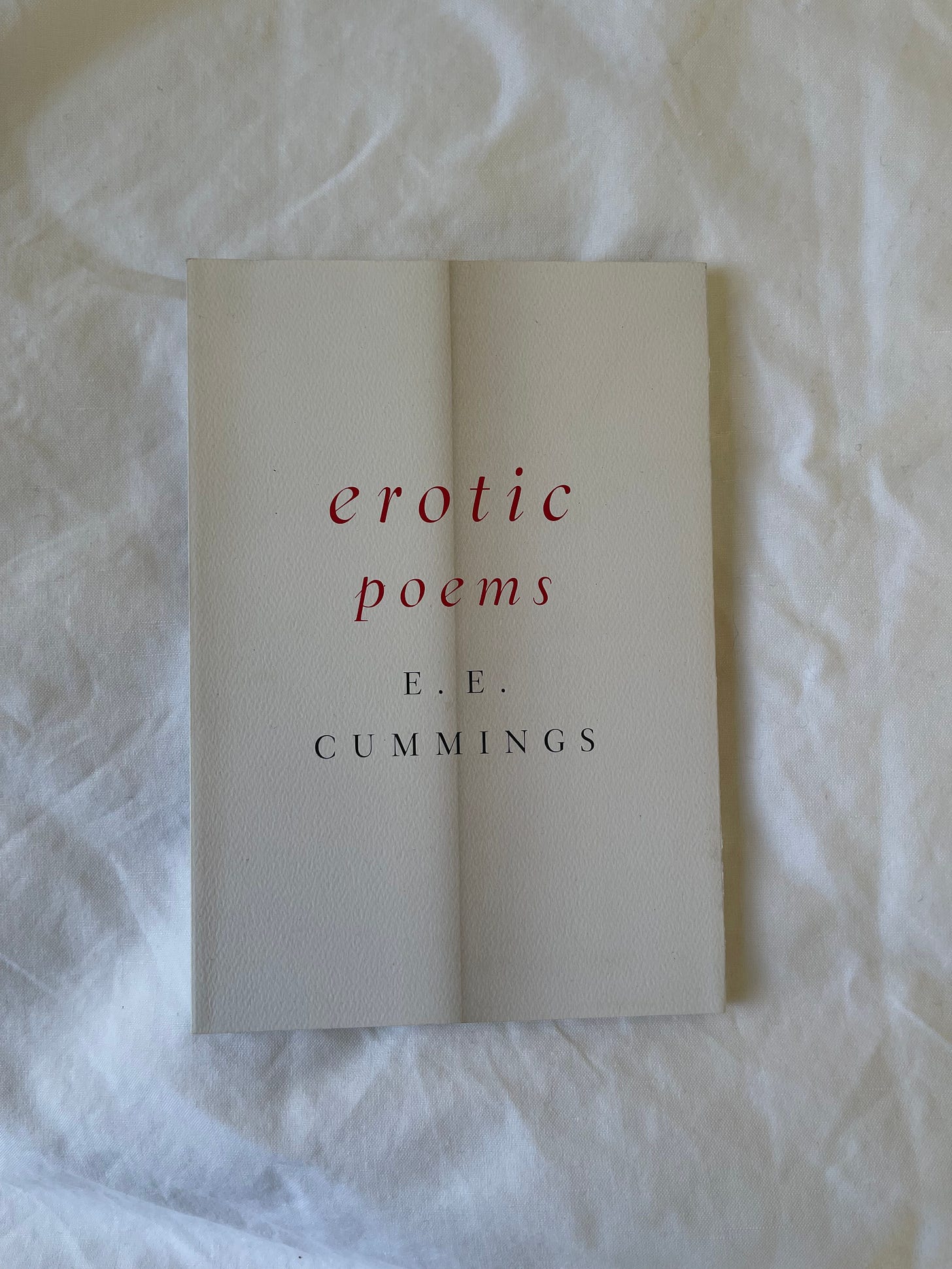 Ee cummings erotic poems