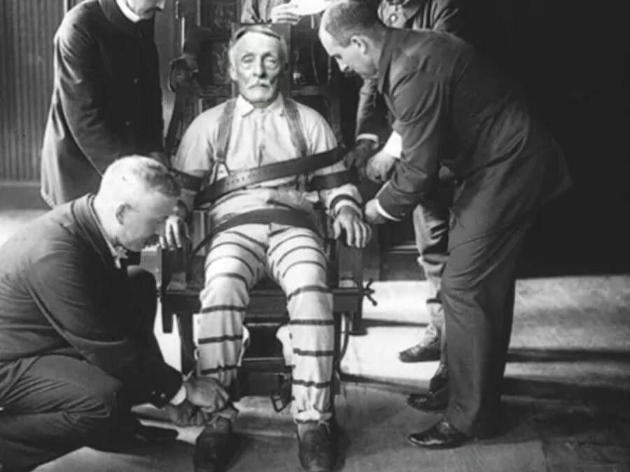 Albert Fish On The Electric Chair