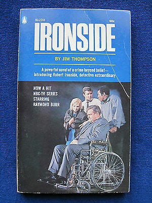 IRONSIDE BY JIM THOMPSON 1st Ed. Paperback Original - Based on Hit TV  Series - $38.50 | PicClick