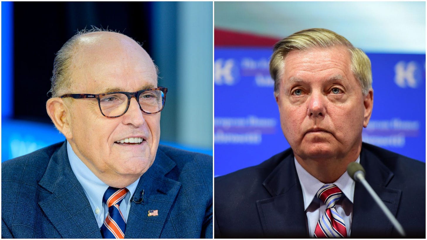 Lindsey Graham invites Rudy Giuliani to testify before Senate Judiciary  Committee