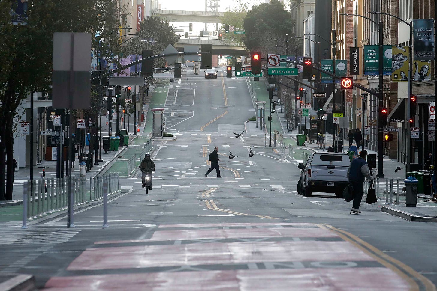Streets empty as San Franciso ordered to shelter in place - CNN Video