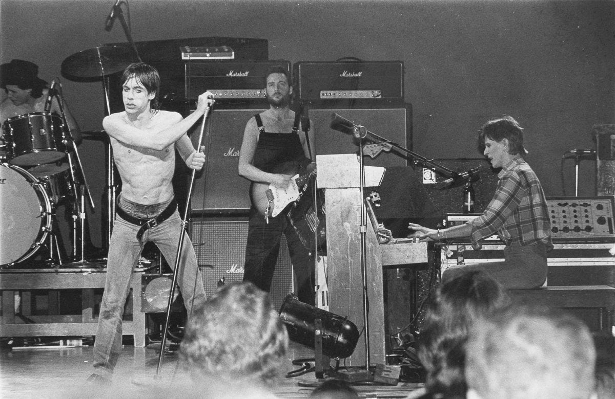 When David Bowie Played Keyboard for Iggy Pop: Rare Vintage ...