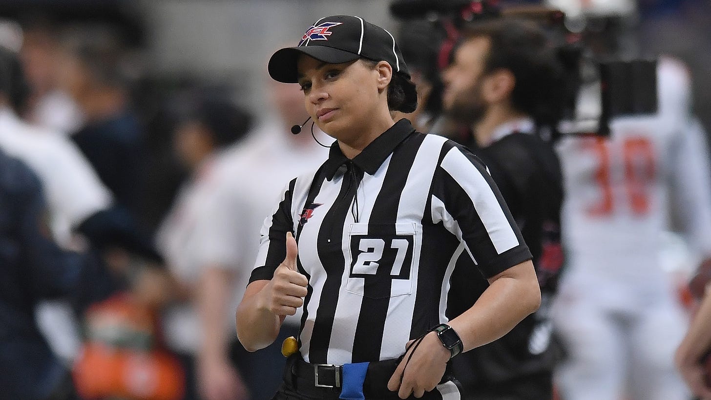 Who is Maia Chaka? Meet the first Black female to officiate an NFL game |  Sporting News