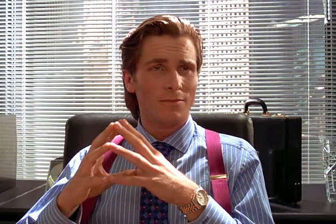 Film inspiration: American Psycho | The Cherry Is On My Cake