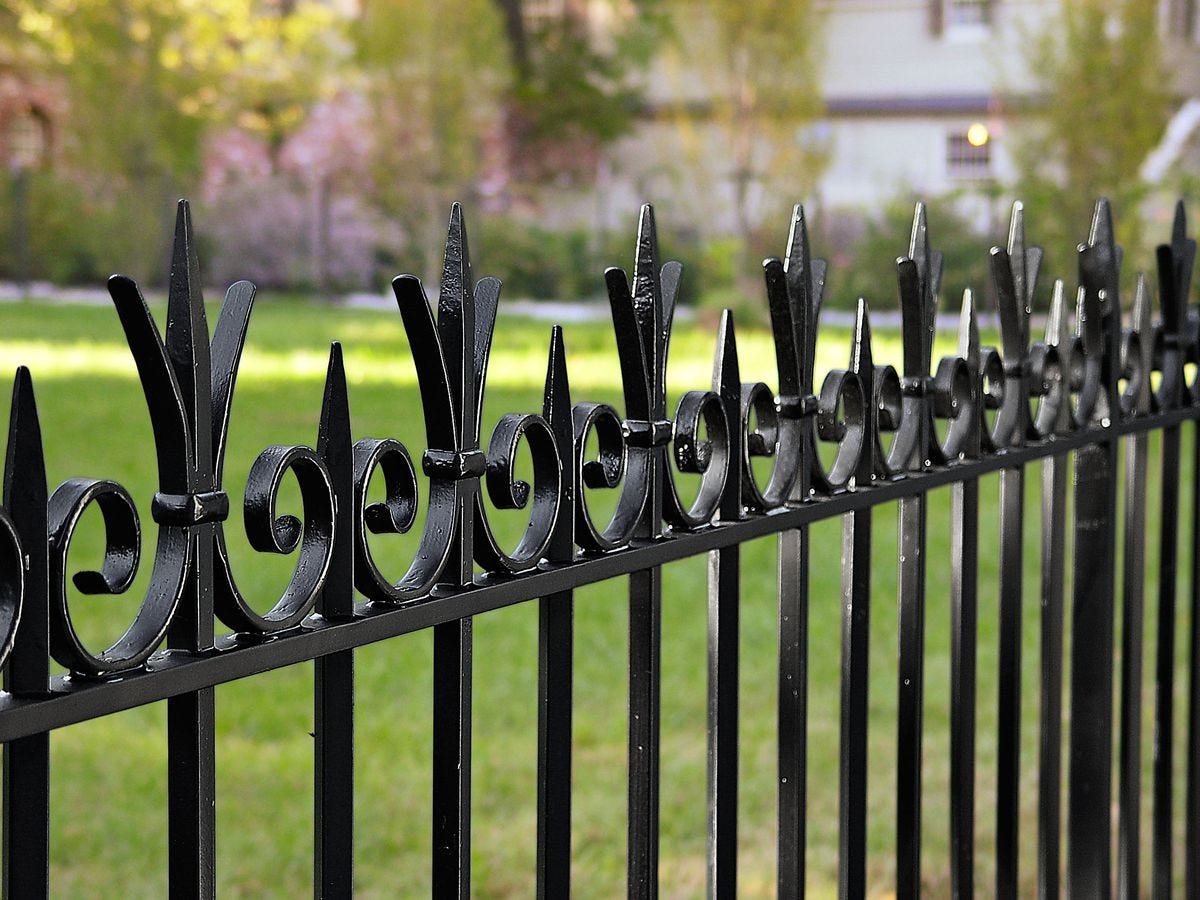 All About Metal Fences - This Old House