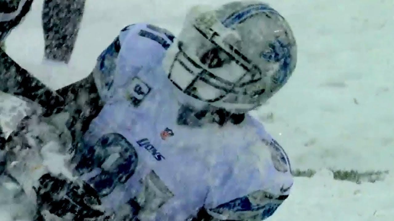 Craziest Weather Game in Recent NFL History - YouTube