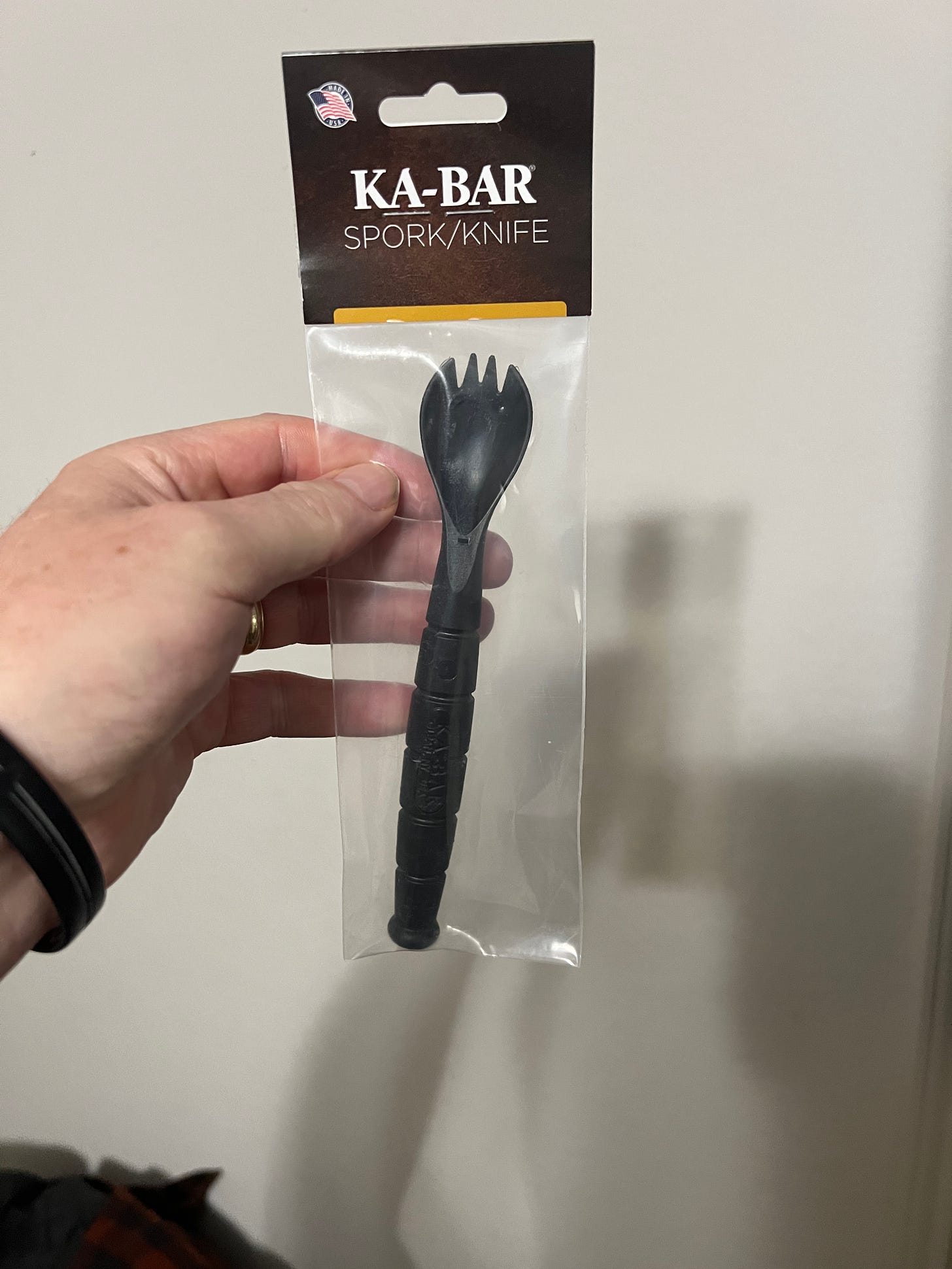 Ka-Bar tactical spork in package