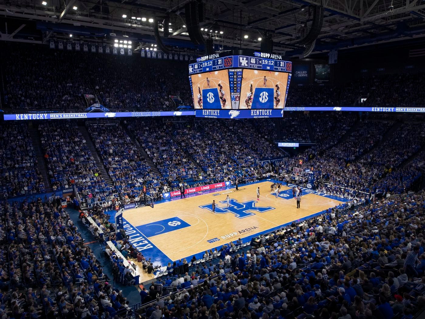 Rupp Arena gets a name change - A Sea Of Blue