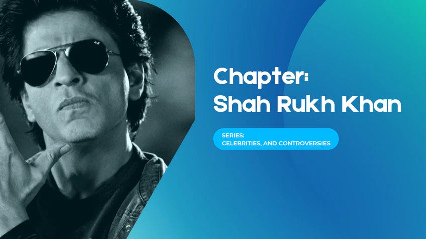 About Bollywood actor Shah Rukh Khan by Rudrabha Mukherjee