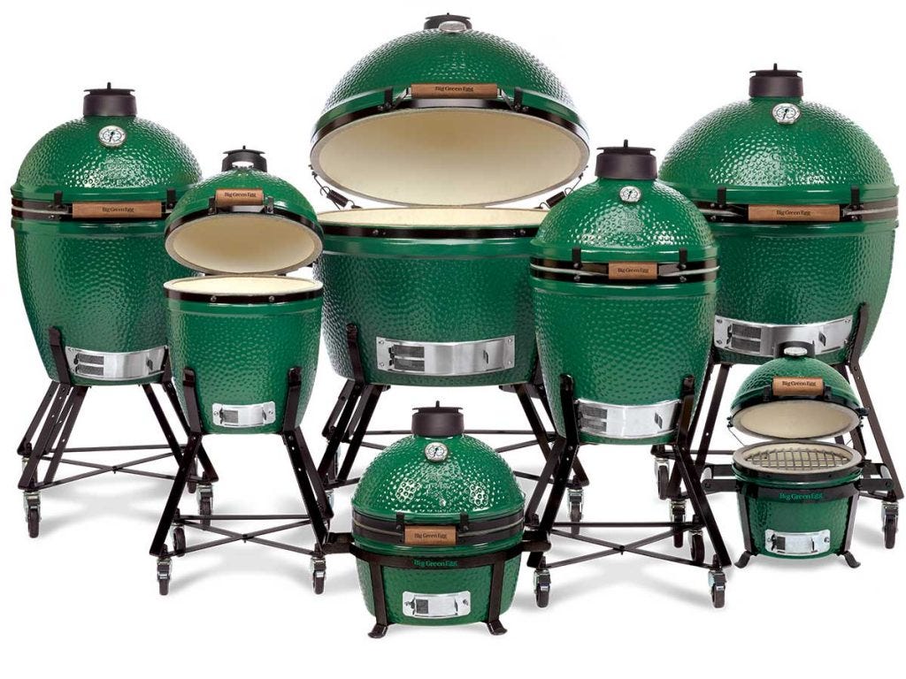 Image result for big green egg