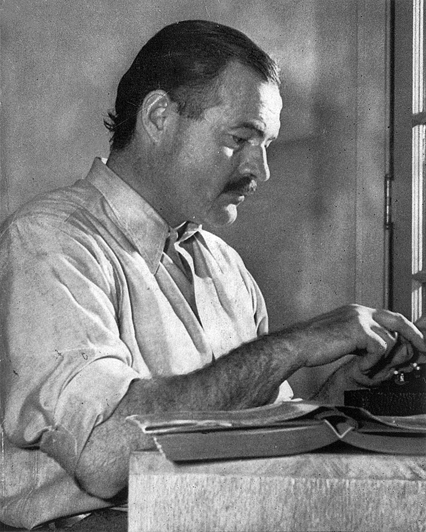 Ernest Hemingway, circa 1939
