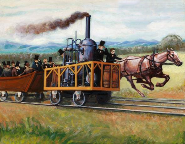 Tom Thumb" Locomotive: Model, Facts, Race, Pictures