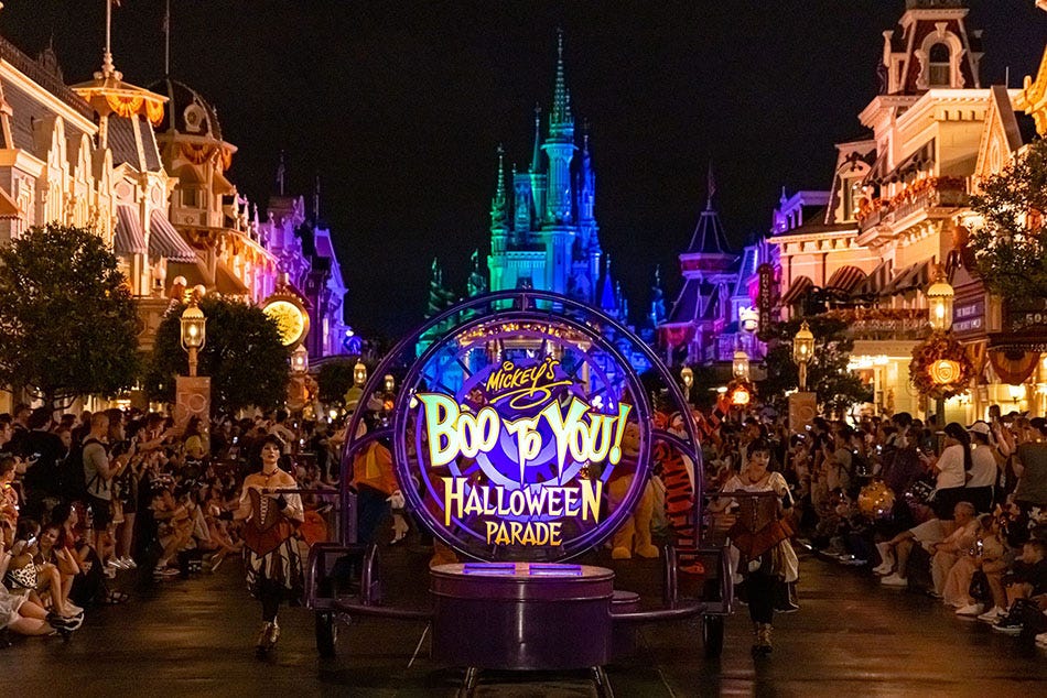 Mickey's Not-So-Scary Halloween parade at Walt Disney World