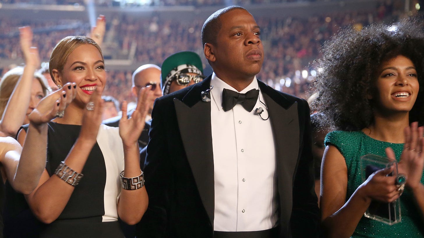 Beyonce, Jay Z And Solange Walk Into An Elevator ... : NPR