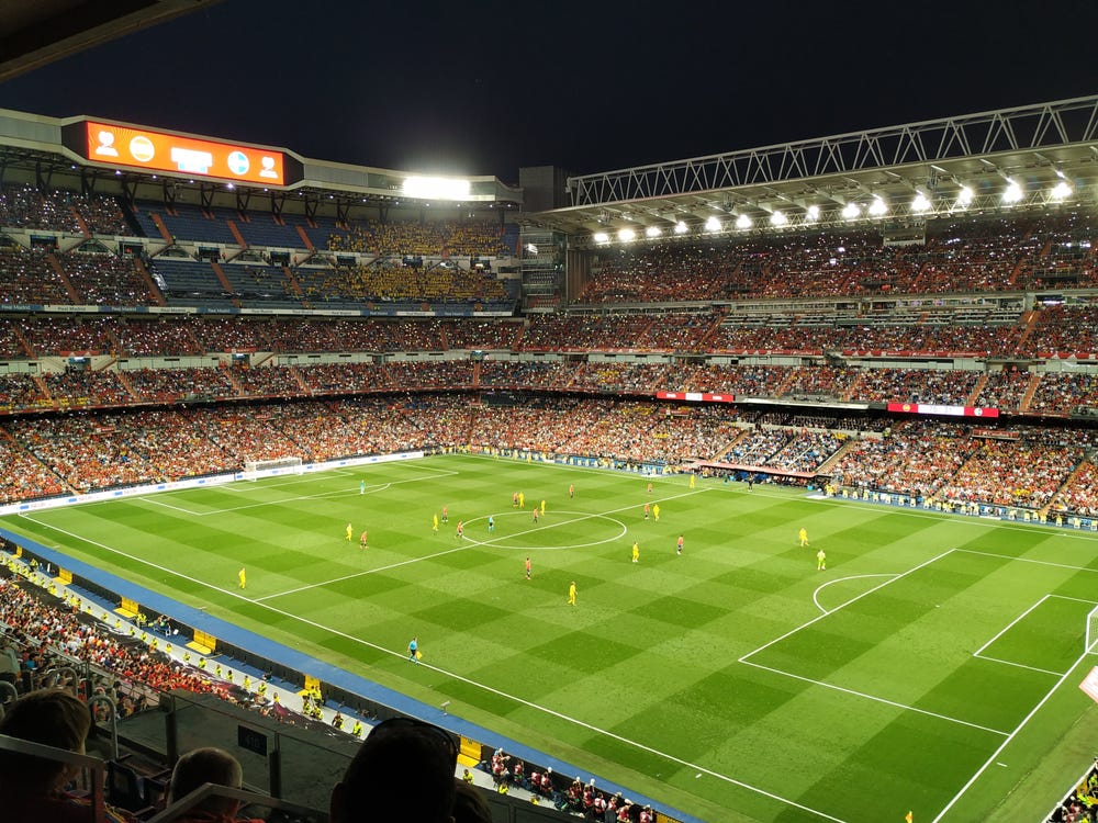 Visit stadium guide match Santiago Bernabeu experience