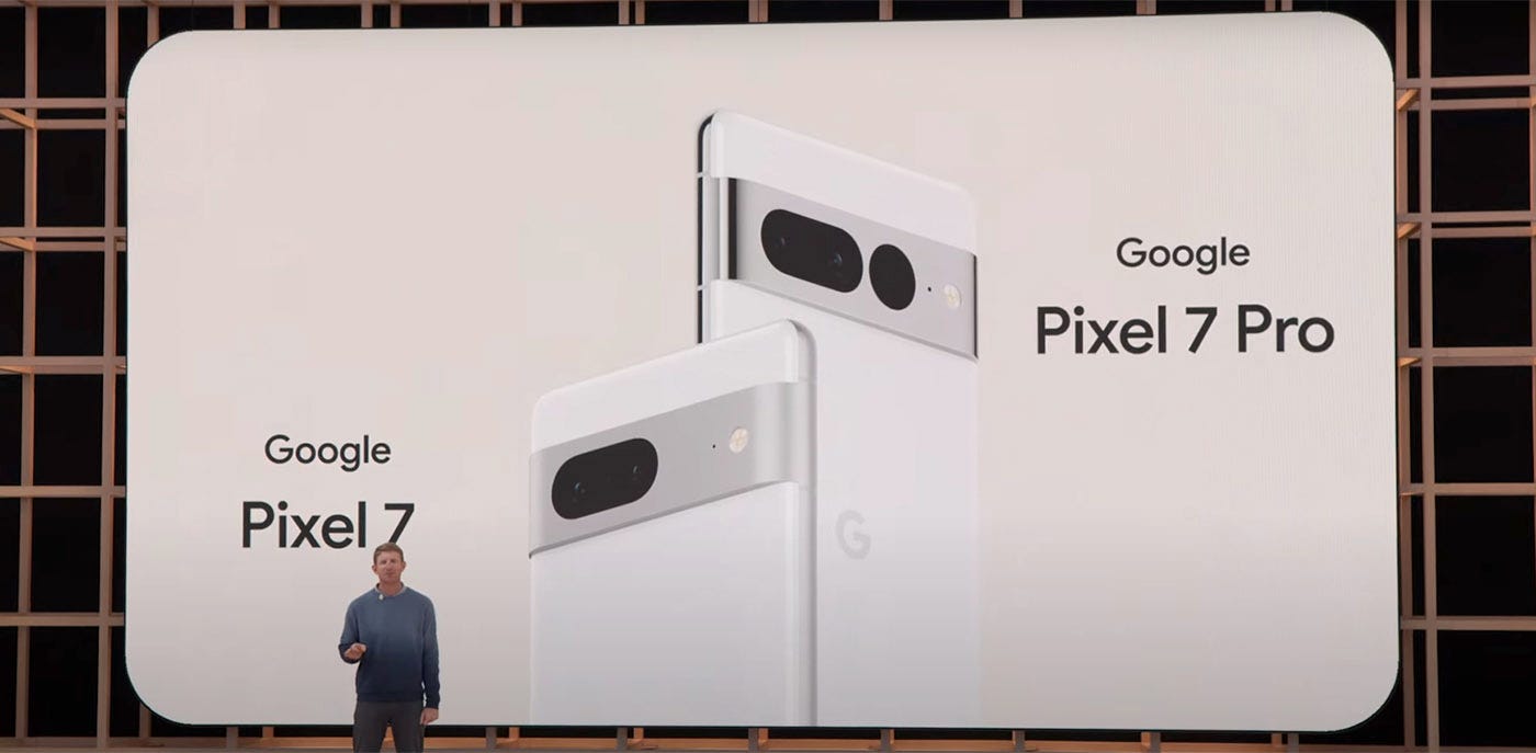 Google Pixel 7 launch event