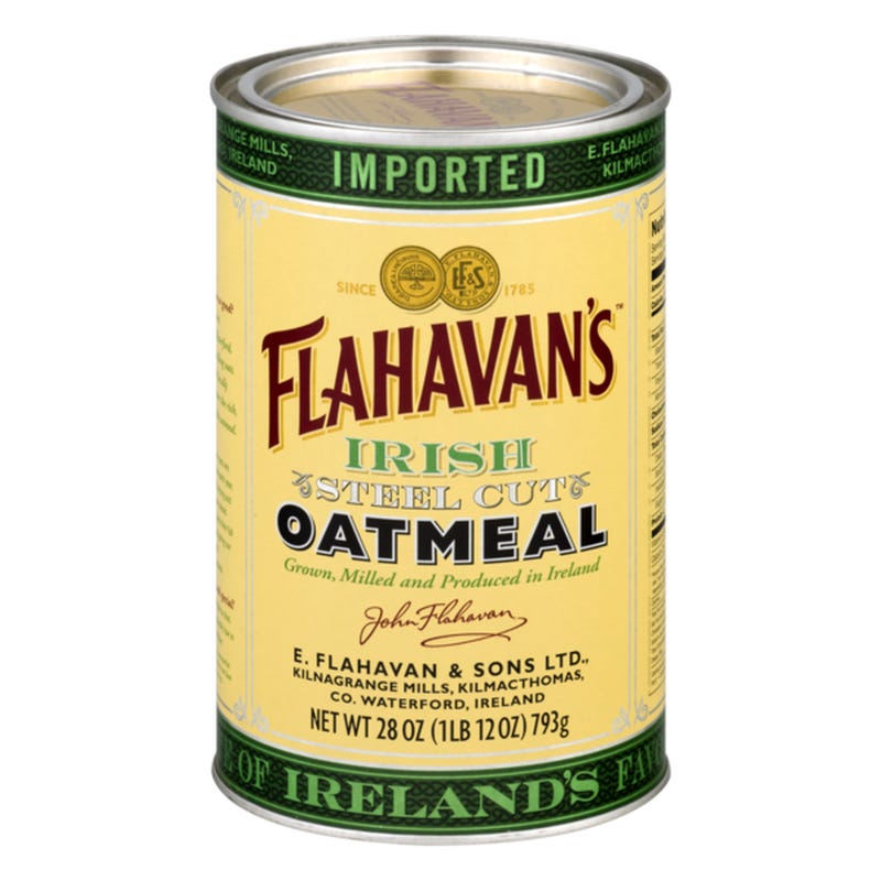 Flahavan's Oatmeal Irish Steel Cut (28 oz) - Instacart