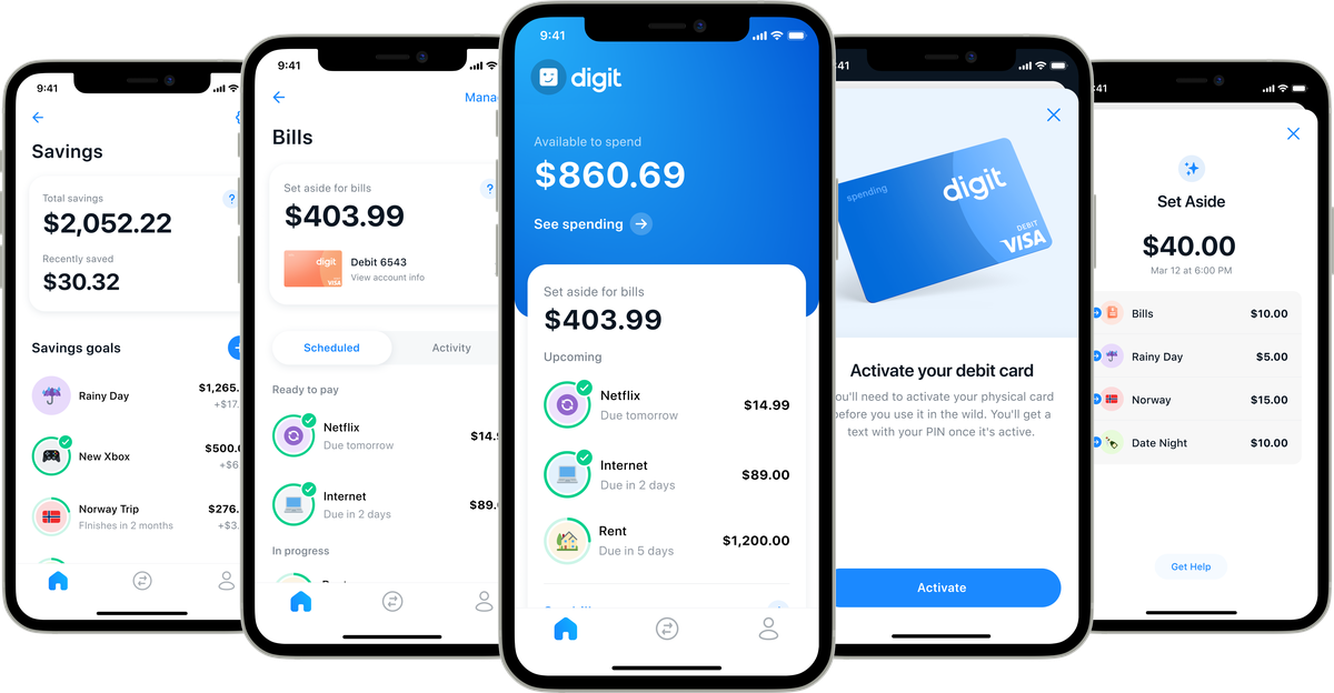 Digit is now offering a financial institution account with its automatic  discounts features constructed in - Latestly Hunt