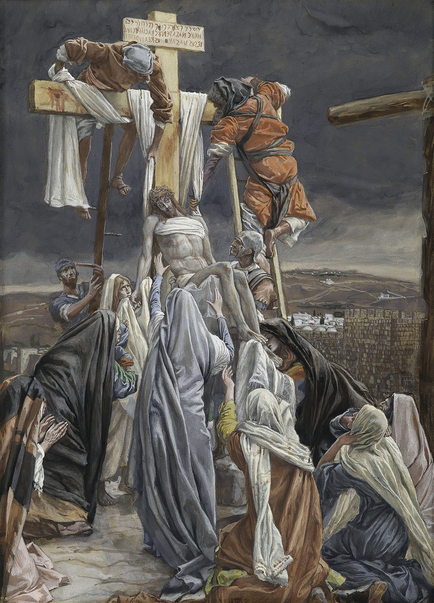 The Descent from the Cross (1886-1894) by James Tissot