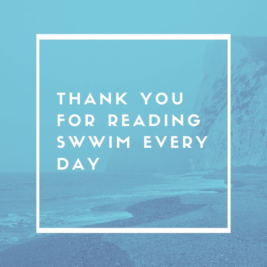 Thank you for reading Swwim Every Day
