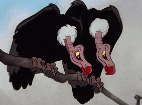 Les Vautours - Personnage Disney de Blanche Neige et les Sept Nains