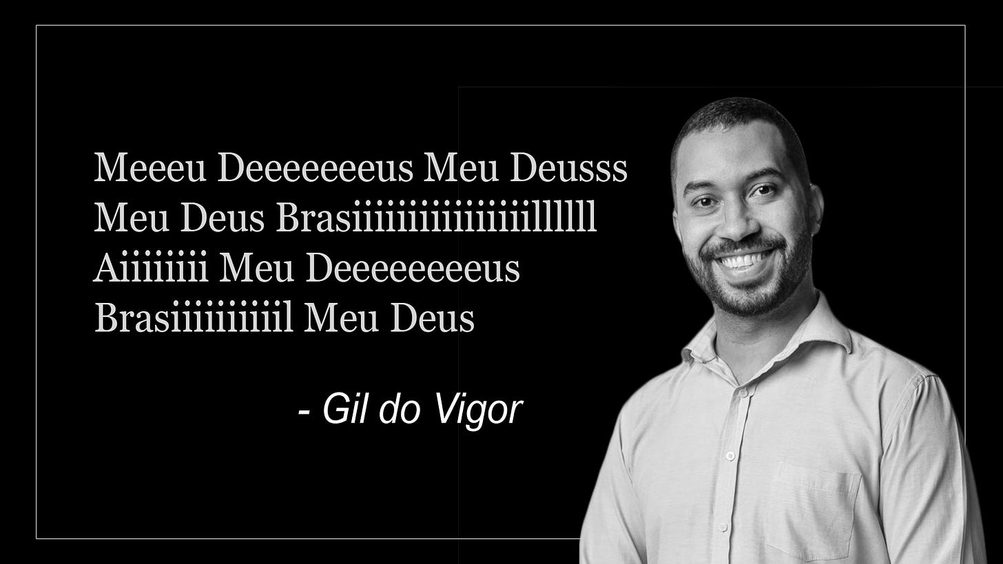 gio on Twitter: &quot;Grande frase do Gildo Vigor… &quot;