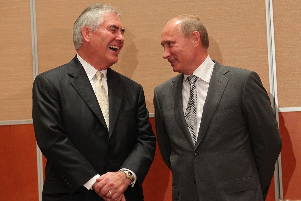 Donald Trump's pick for secretary of state is a Putin-friendly Exxon CEO -  Vox