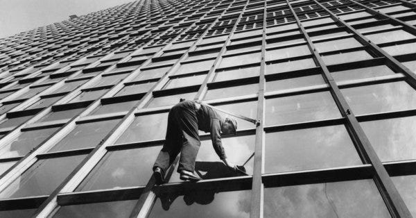 A Look at Window Washers: ‘You Only Get to Fall Once’