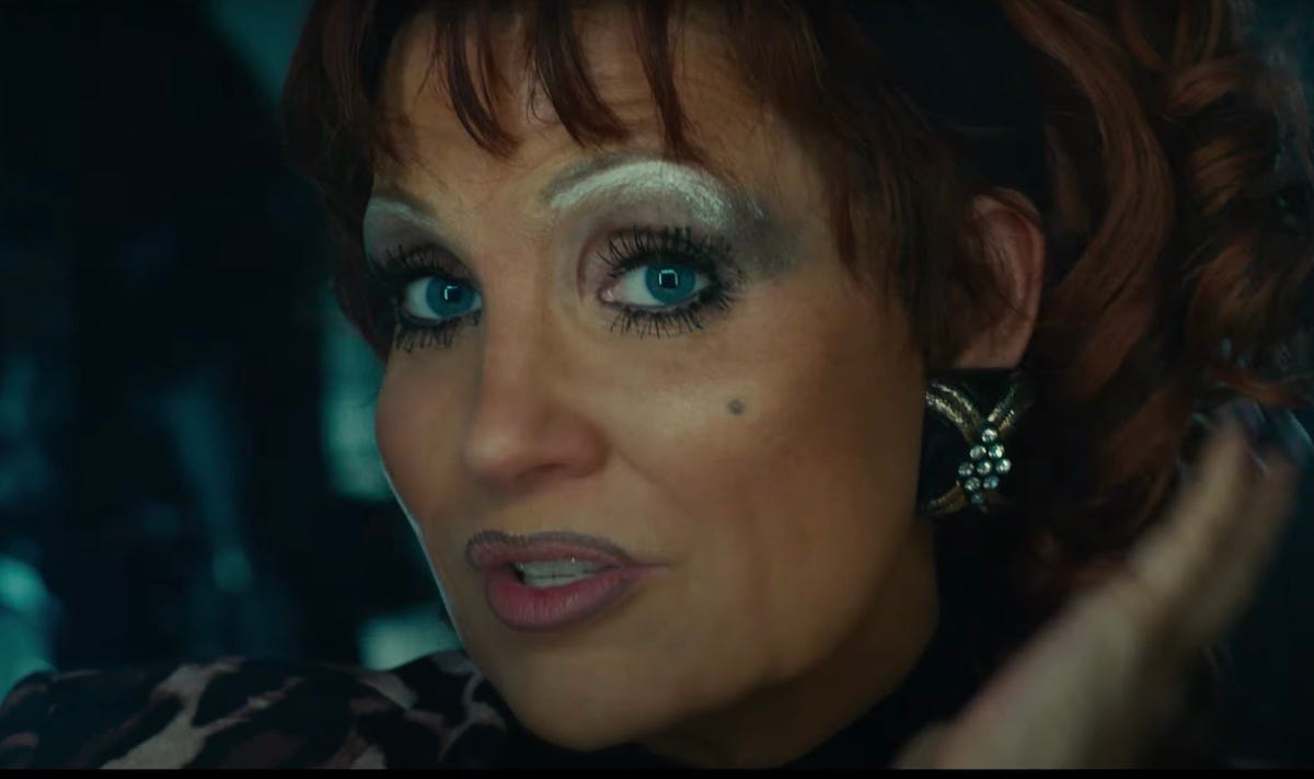 Jessica Chastain in The Eyes of Tammy Faye