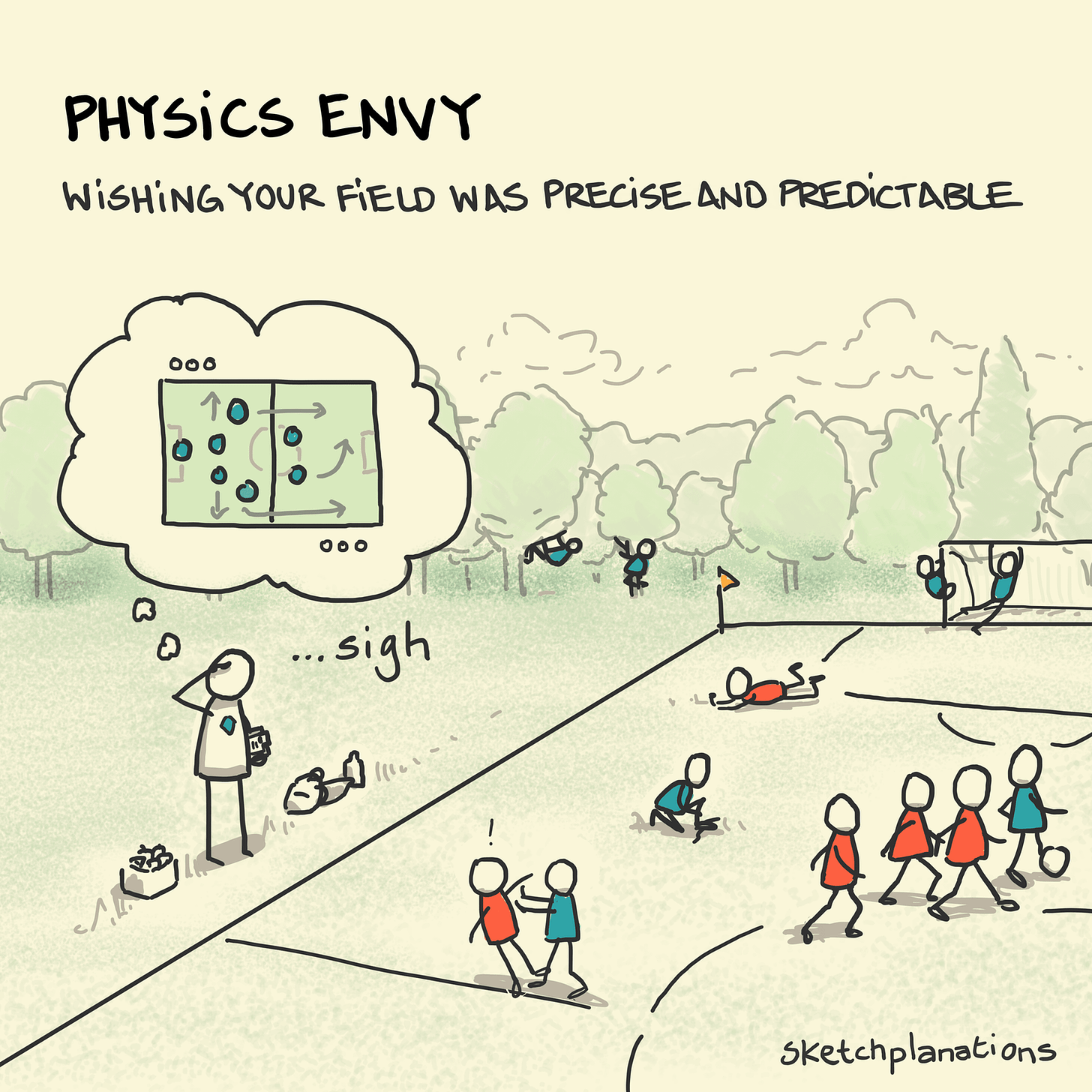 Physics Envy - Sketchplanations