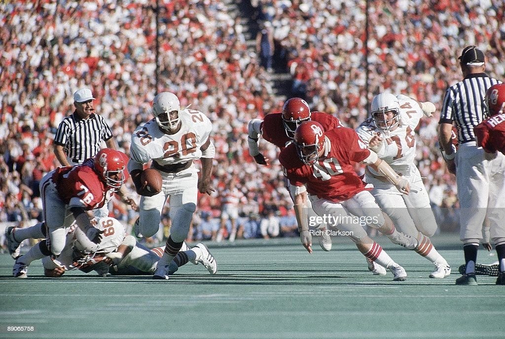 University of Texas Earl Campbell