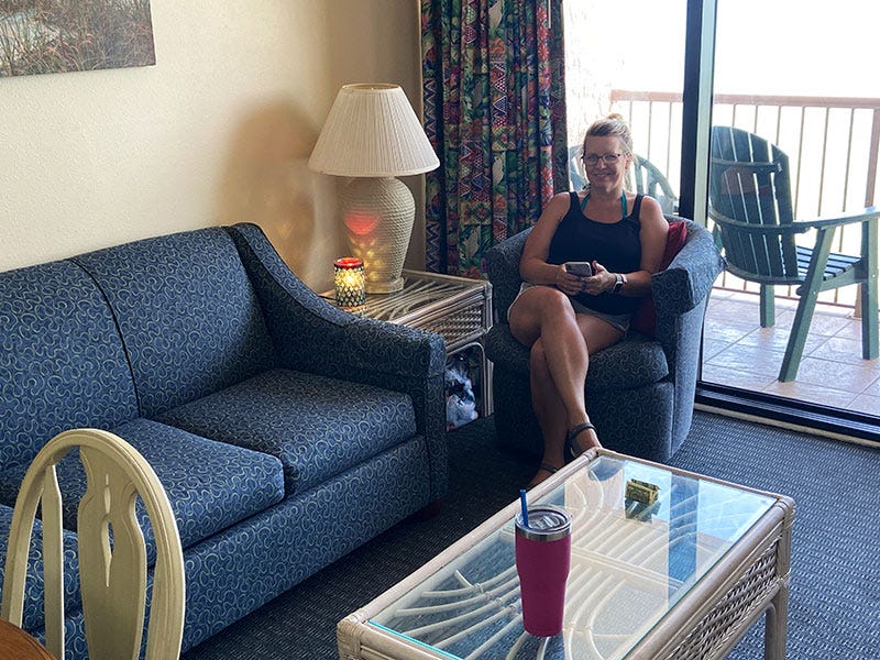 Beach Colony Resort Review: Donetta Chillin'