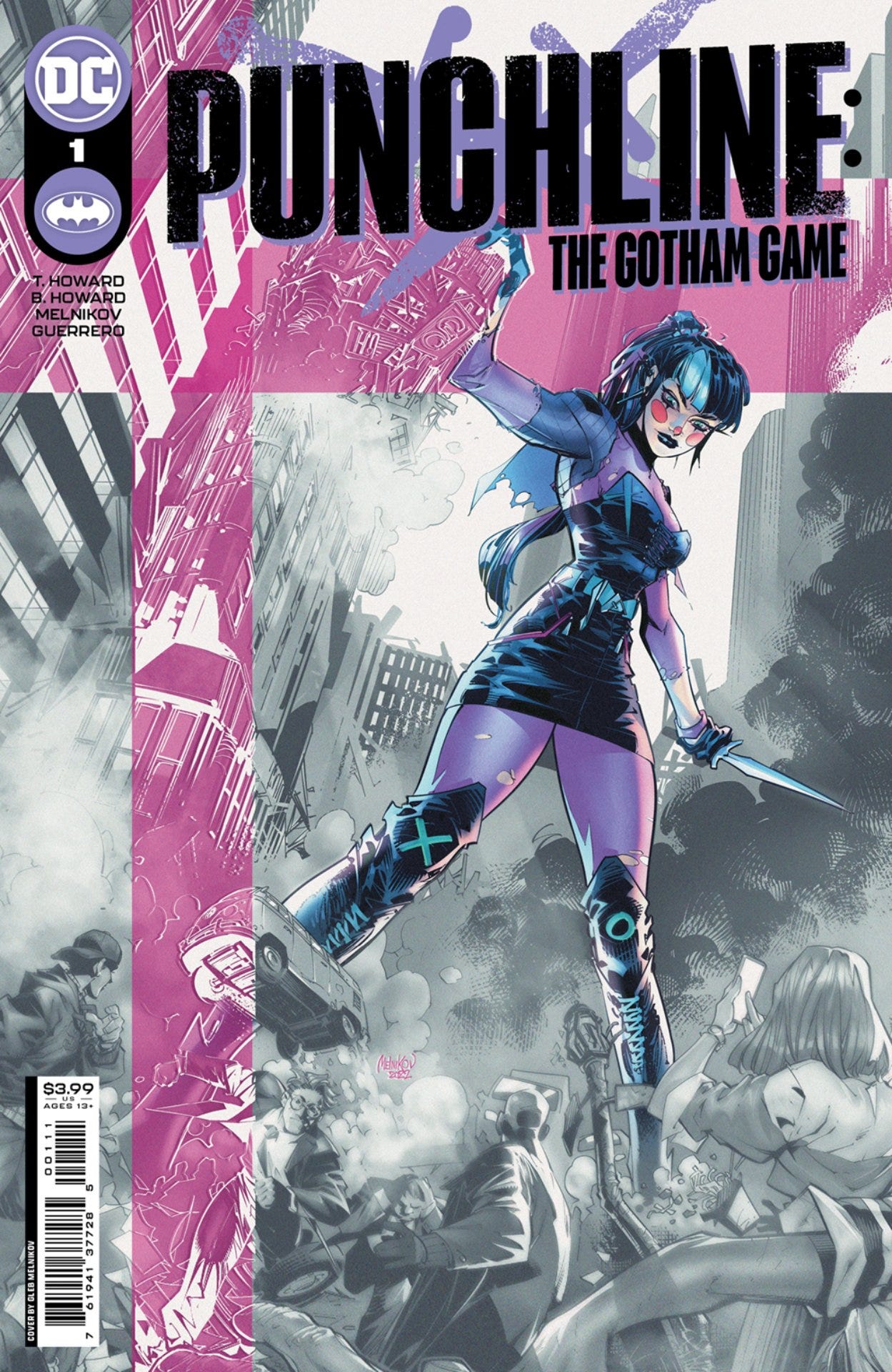 Batman villain Punchline tries to take the criminal crown in Gotham Game  limited series this fall | GamesRadar+