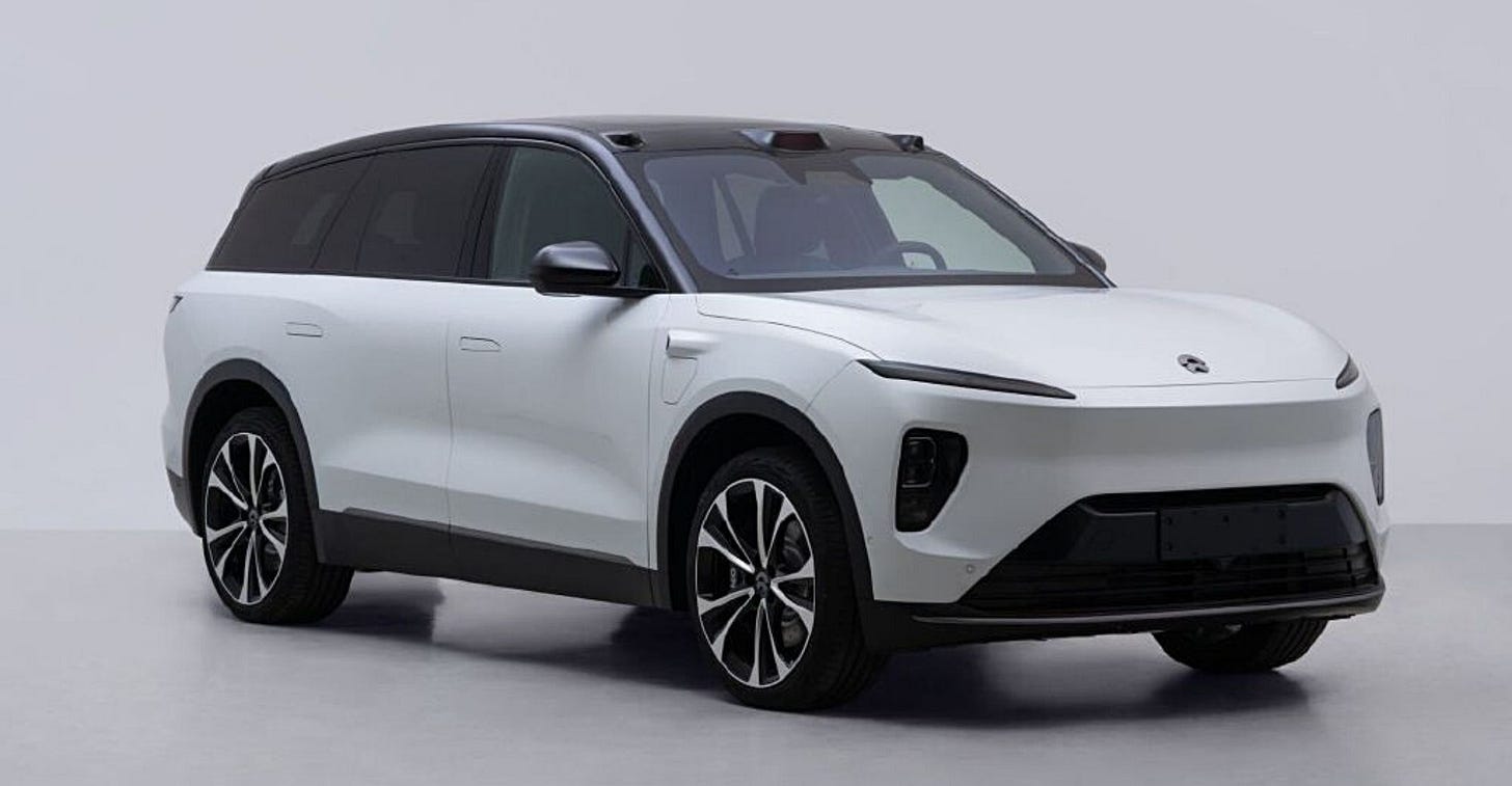 Photos of New NIO ES8 Electric SUV Unveiled