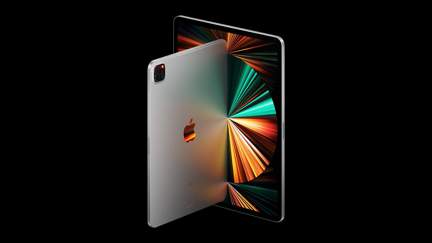 iPad Pro 2021 press image