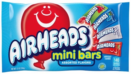 Airheads Mini Bars Assorted Flavors Candy, 12 oz - Kroger